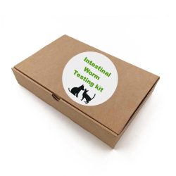 Gut worm home testing kit for dogs